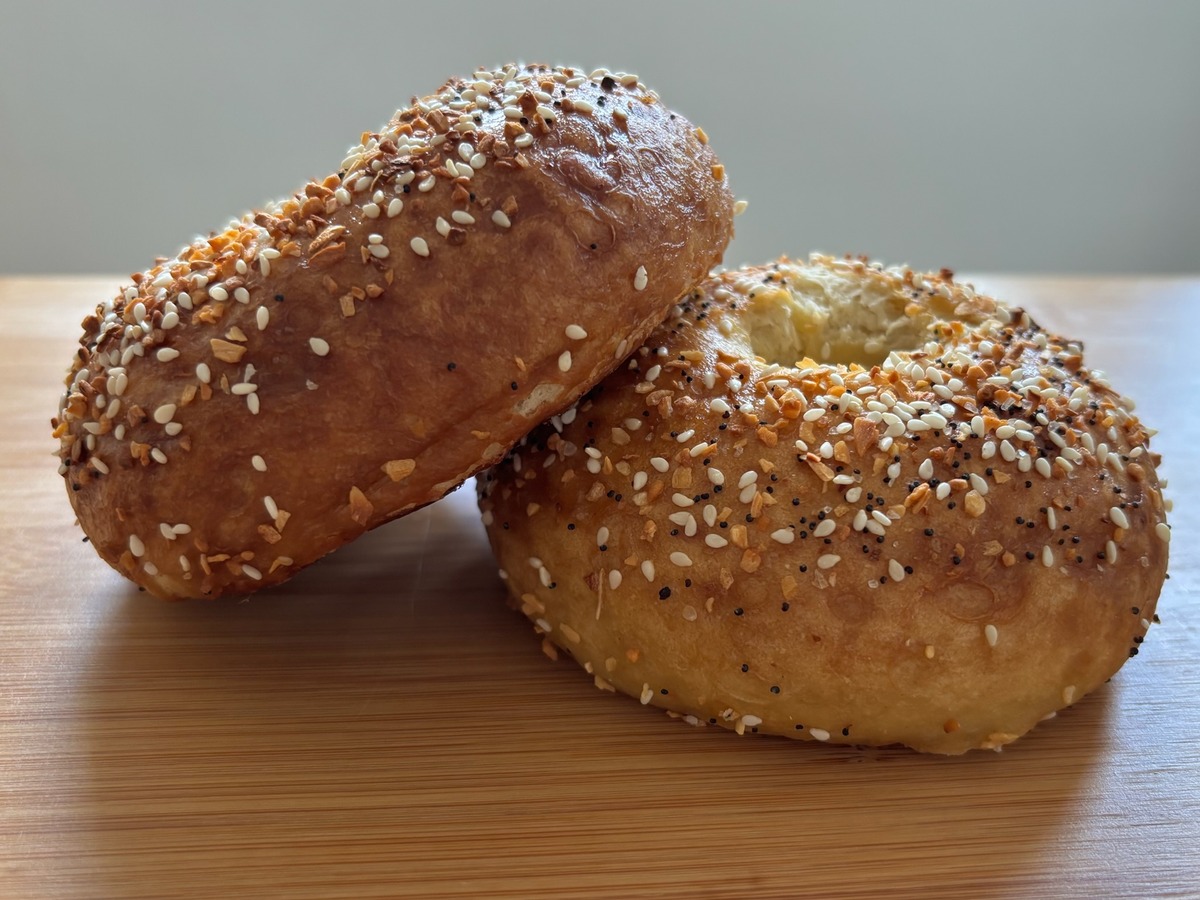 Everything Bagels from Butter and Bloom Bakery